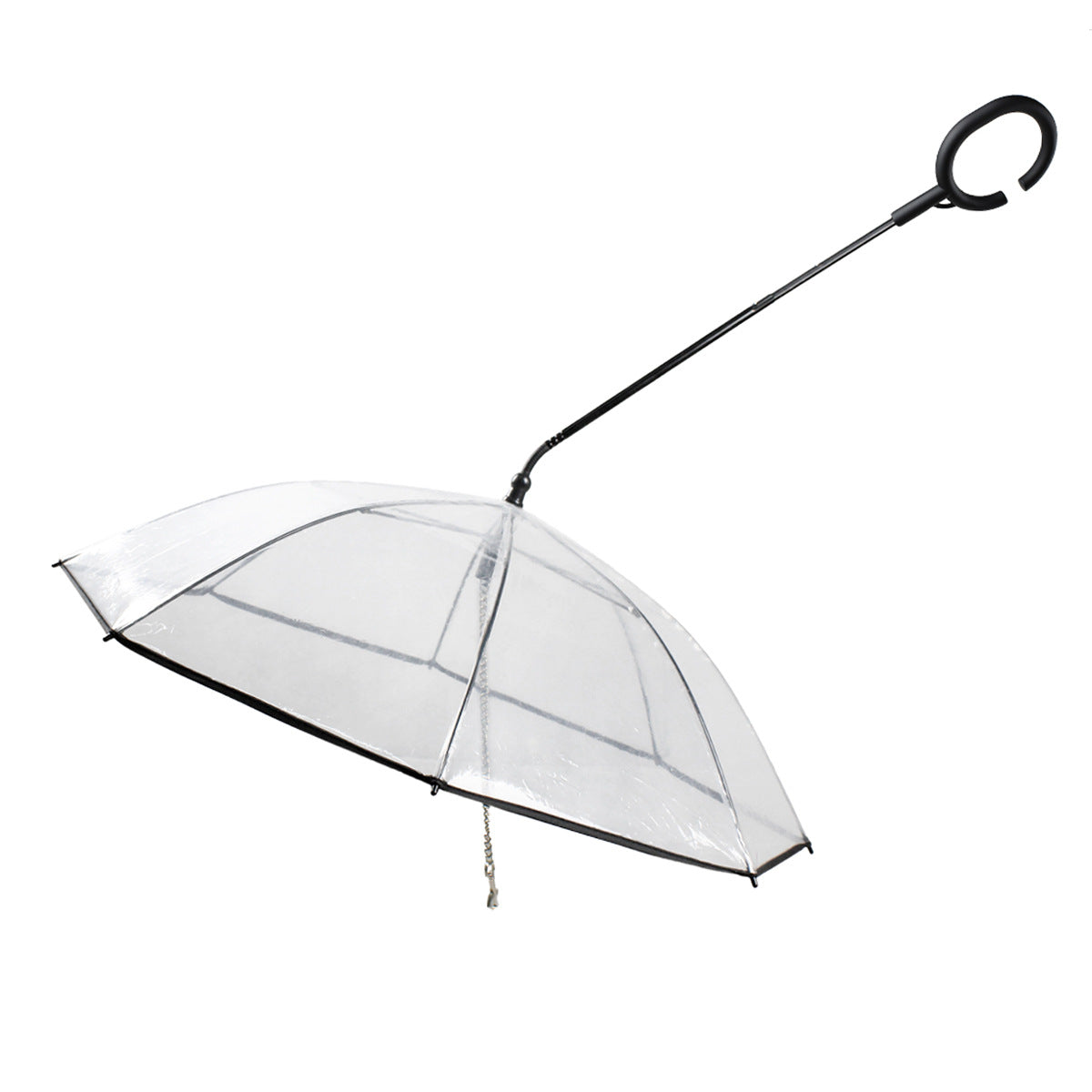 Hot Selling Transparent Pet Supplies Adjustable Pet Umbrella