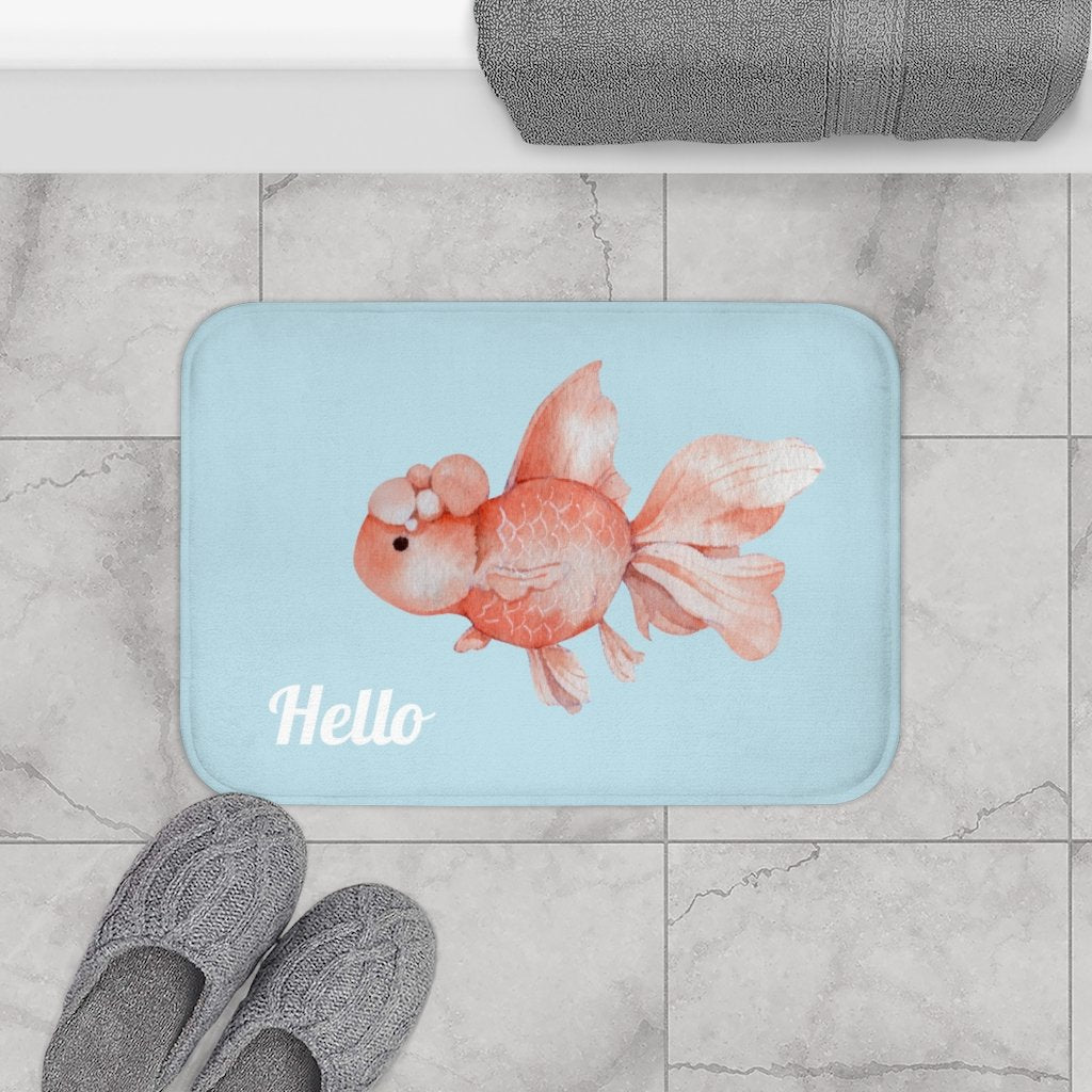 Koi Goldfish Bath Mat